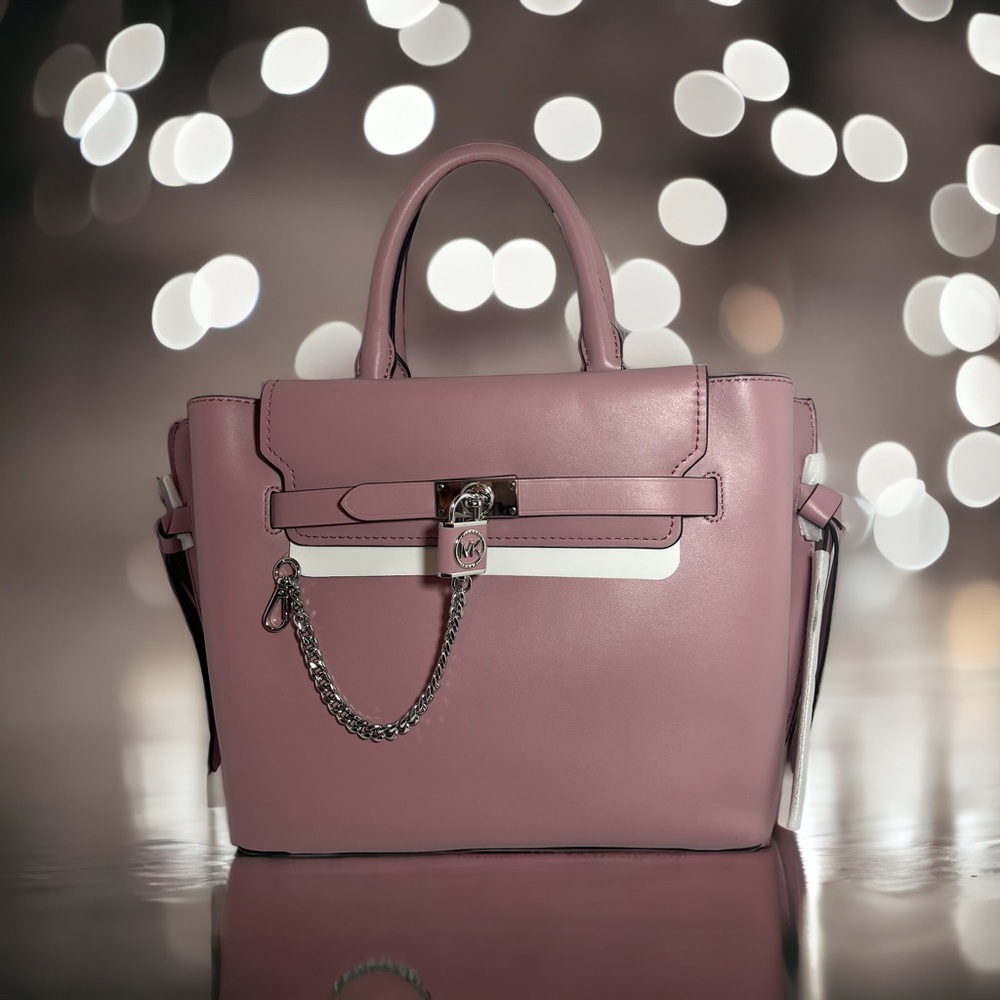 MK Hamilton Legacy Large Leather belter satchel